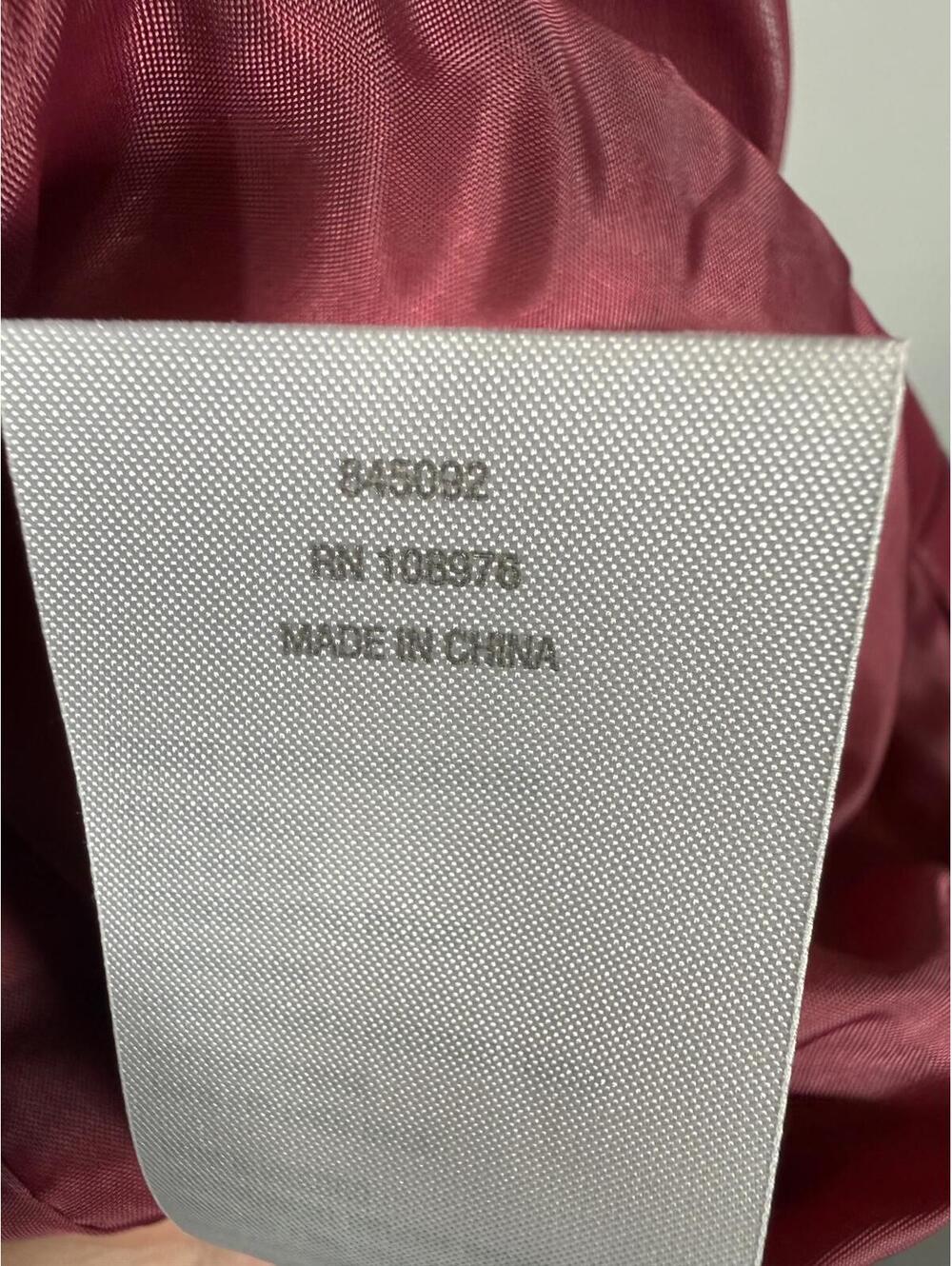 NWT Colleen Lopez Beaded Mesh Sleeve Faux Leather Moto Jacket Size Large - Picture 7 of 7